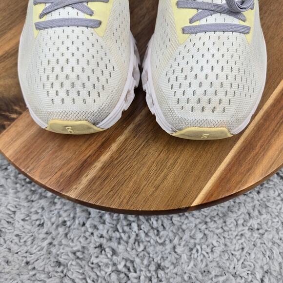 On Running Womens Cloudswift White Limelight Athletic Casual Daily Trainer W7 - Picture 6 of 13